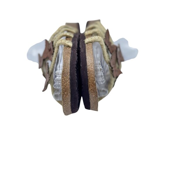 Euro Wellness Balance Womens Sandals Size 10 Butterfly Rope Leather Accents - Picture 9 of 12